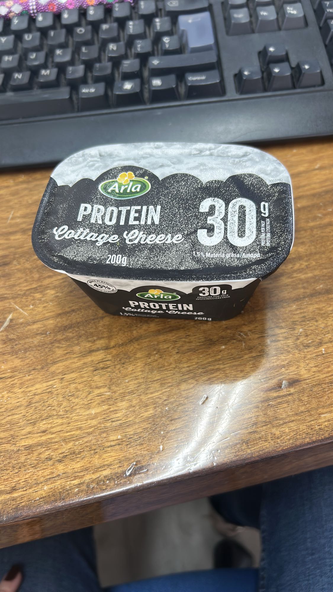 Queso cottage proteico