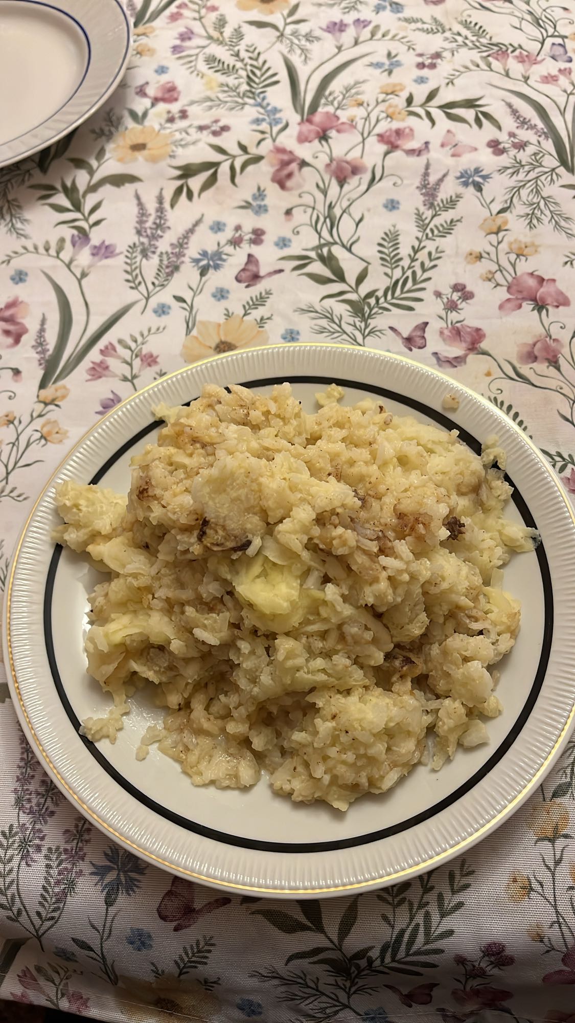 Ryż z kapustą i masłem