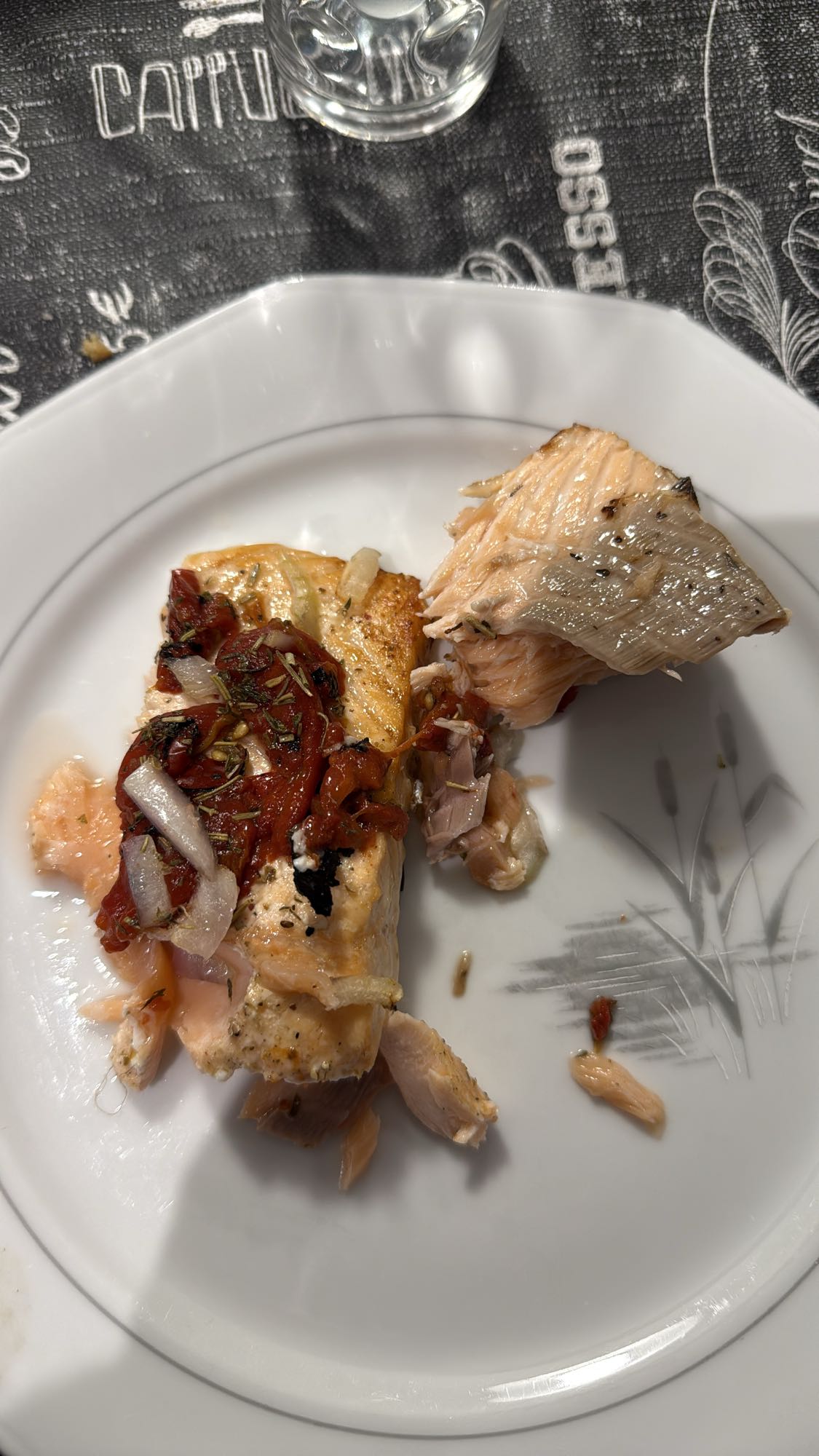 Saumon grillé aux épices