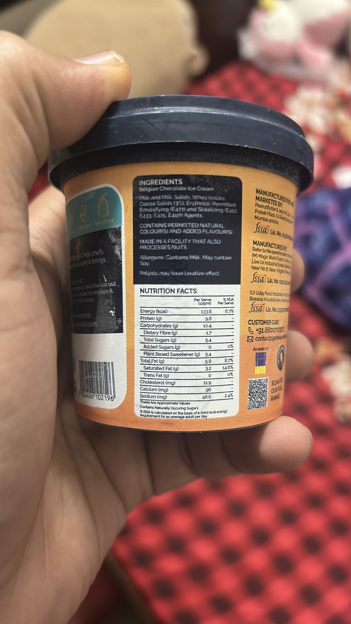 Belgian Chocolate Ice Cream