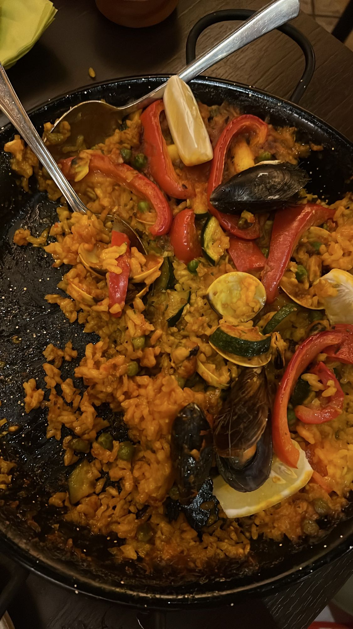 Meeresfrüchte-Paella
