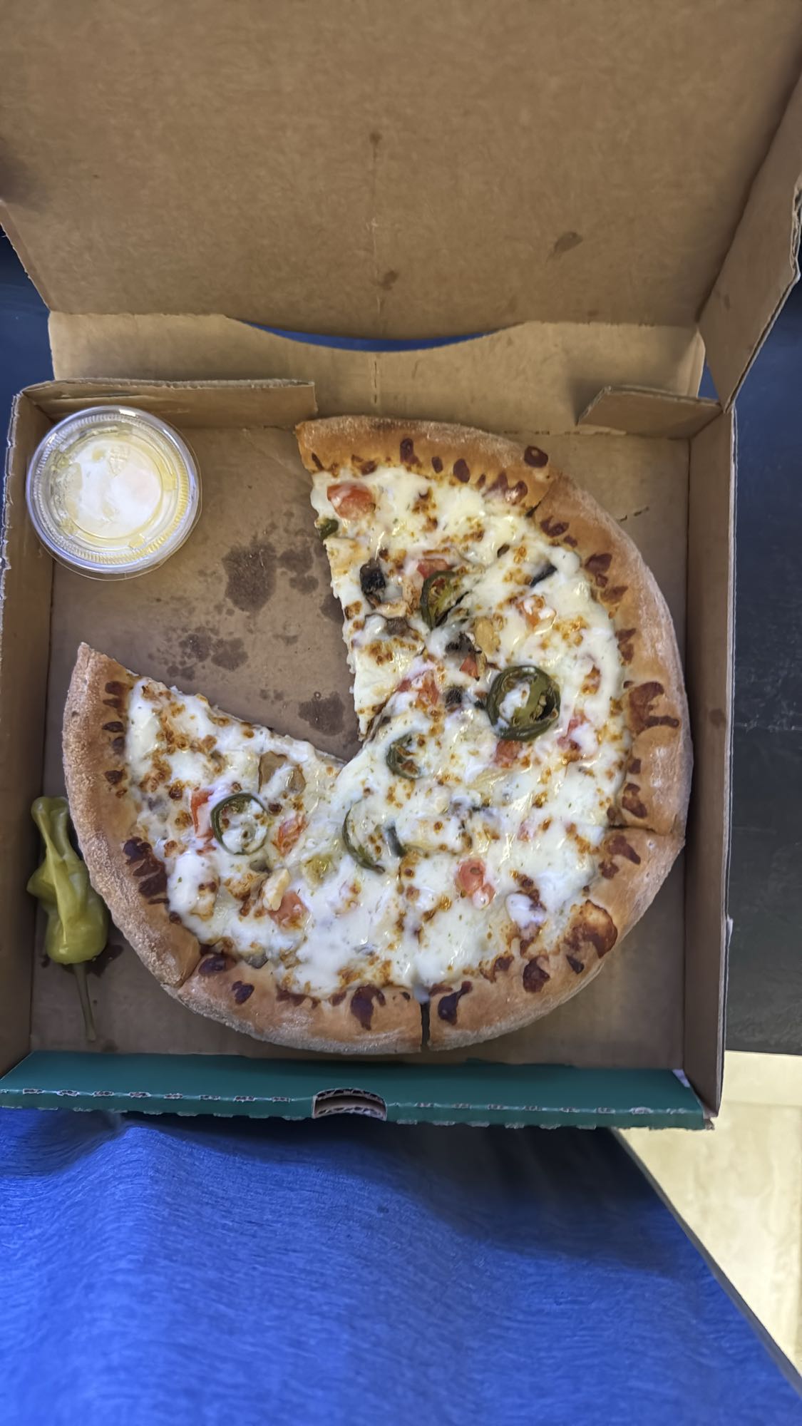 Spicy White Pizza