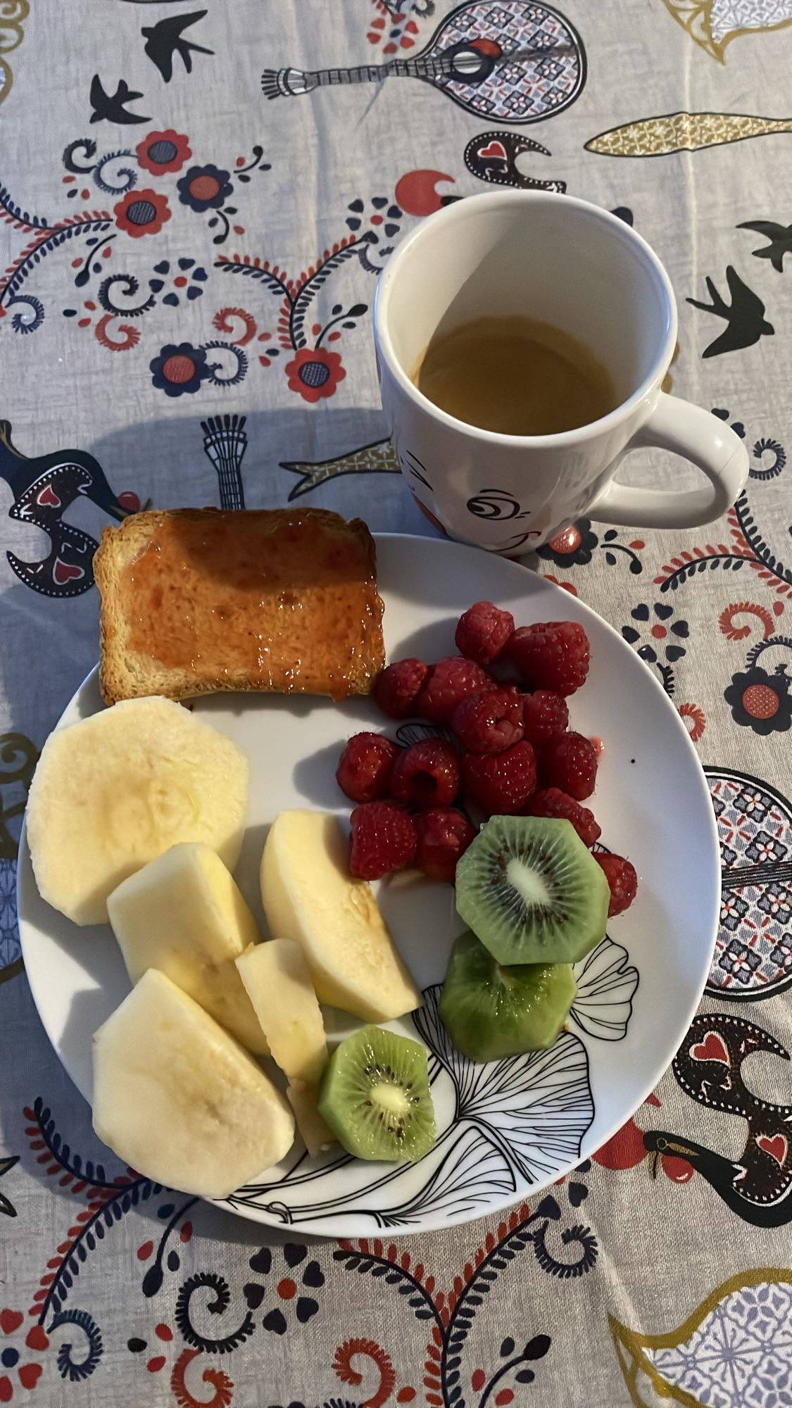 Petit-déjeuner fruité