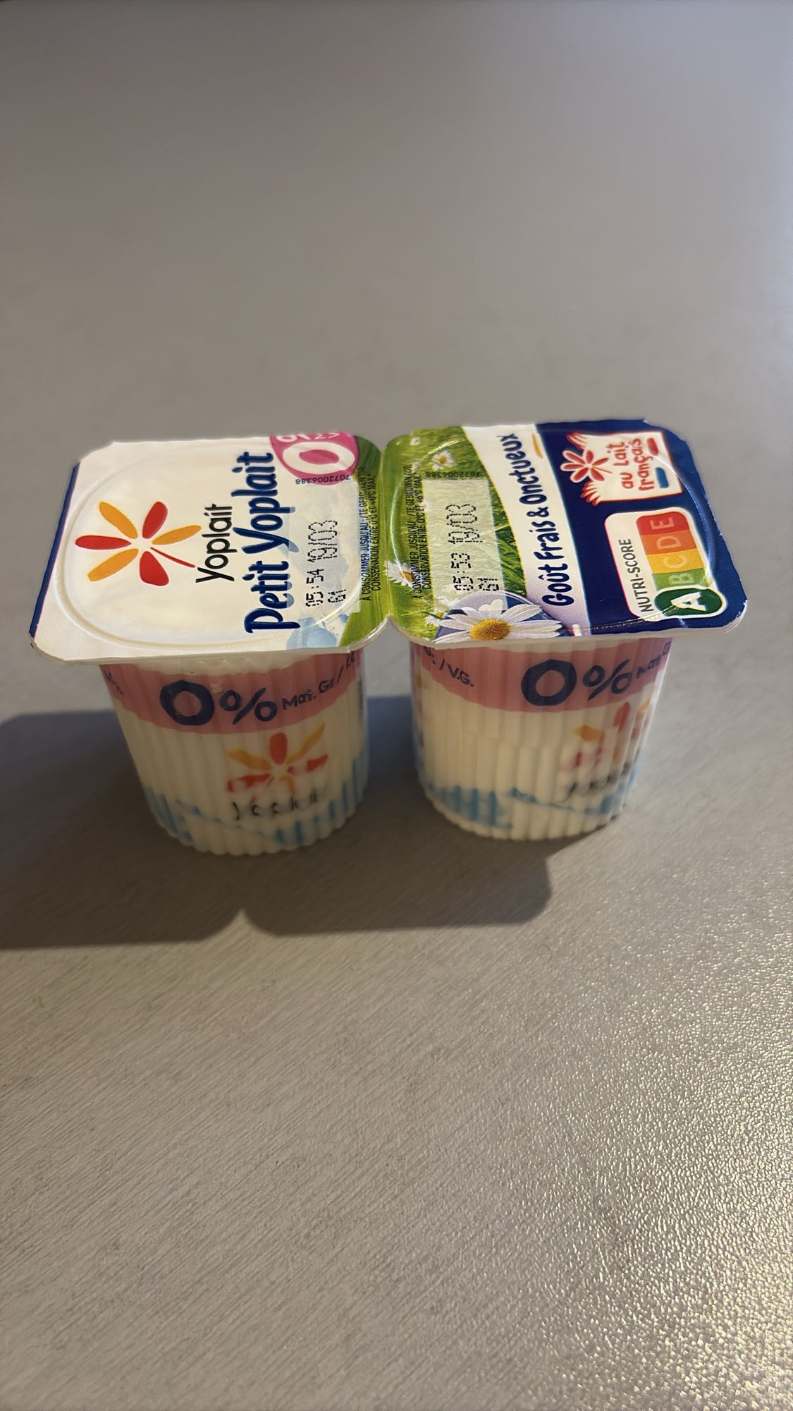 Yaourt nature 0%