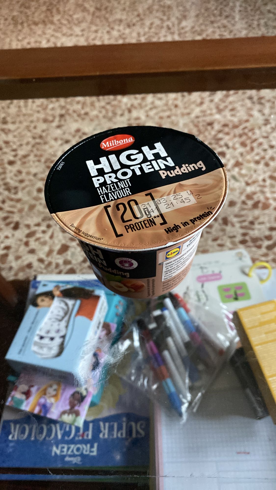 Pudding de proteïnes