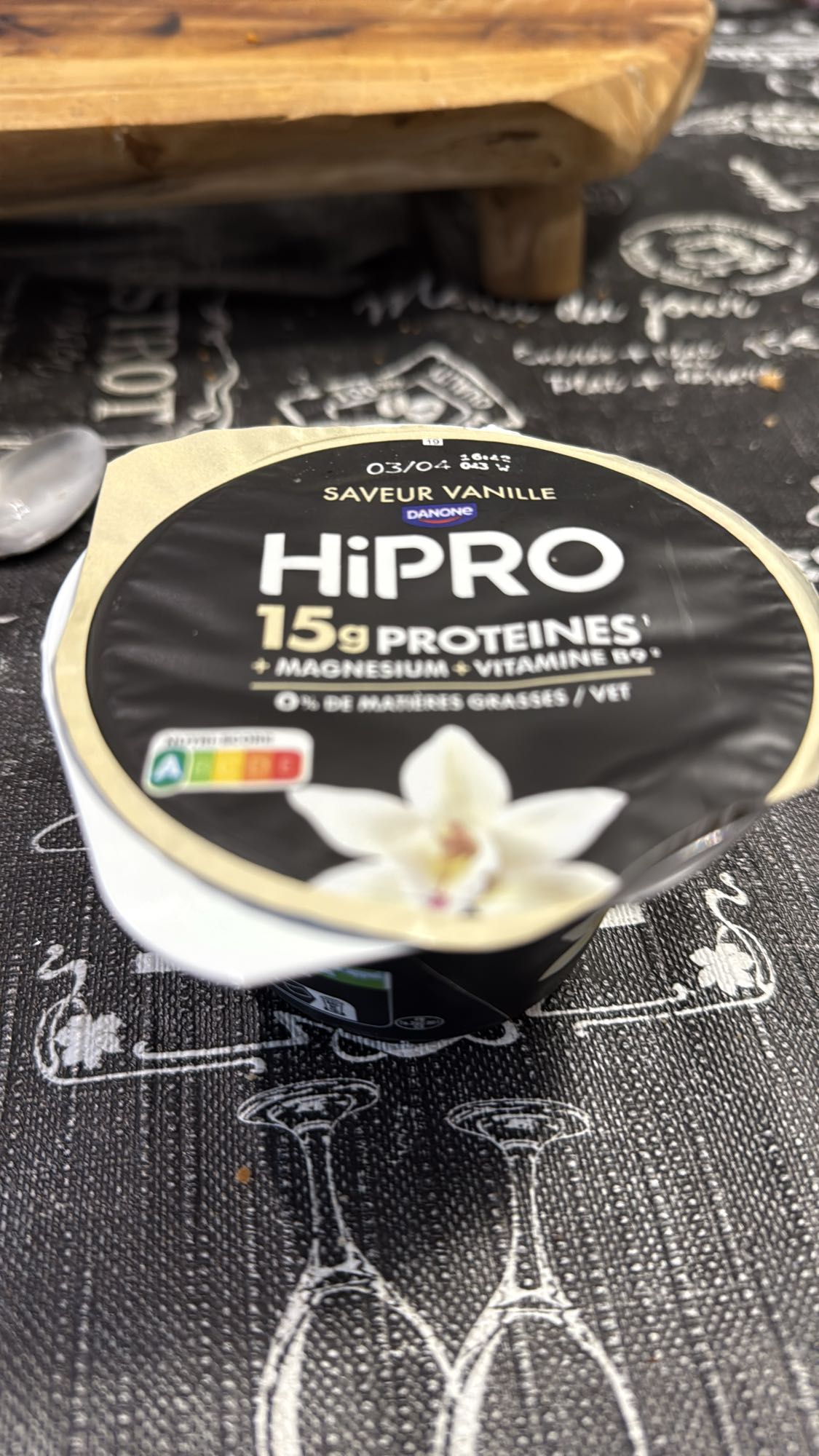 Yaourt protéiné vanille