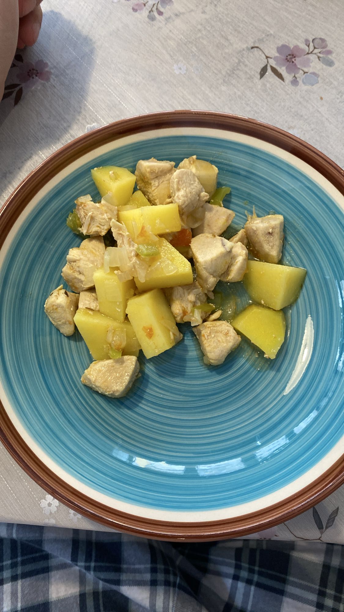 Курица с картофелем