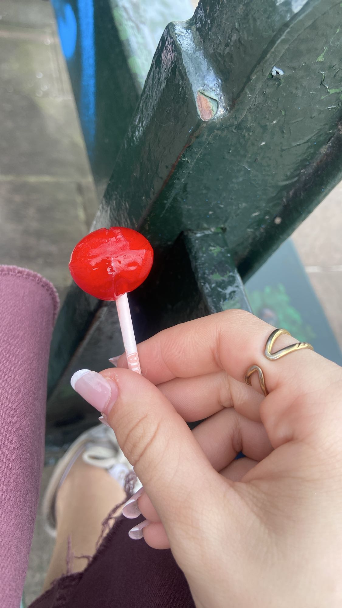 Paleta de caramelo