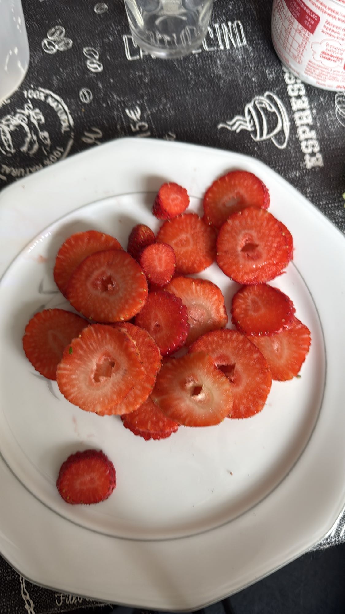 Fraises tranchées