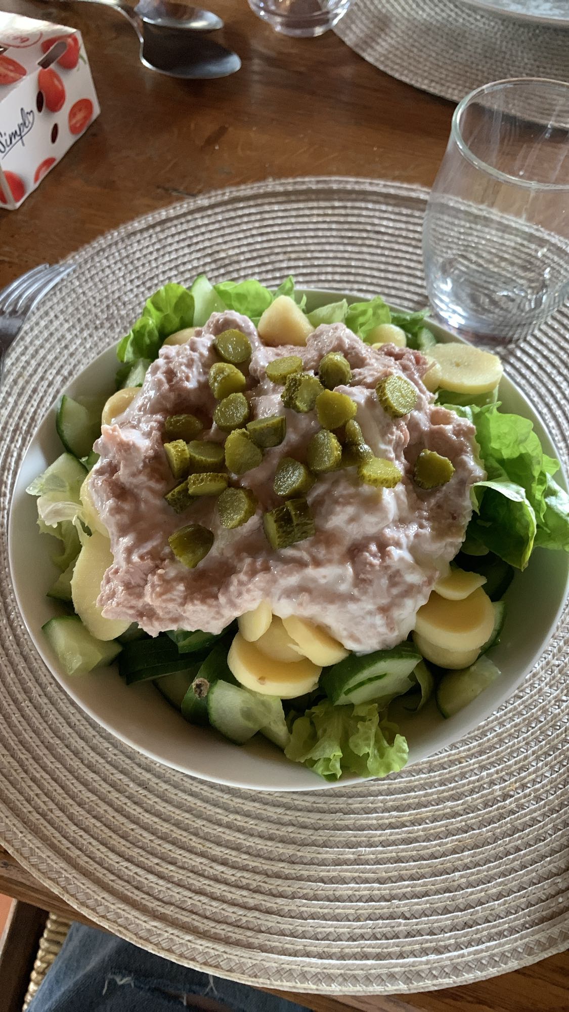 Salade au thon