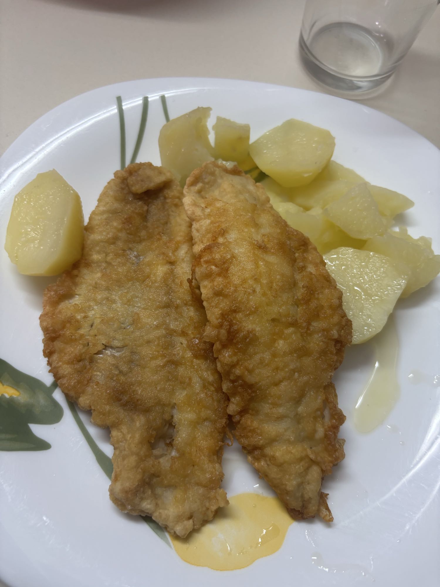 Fried Fish with Potatoes