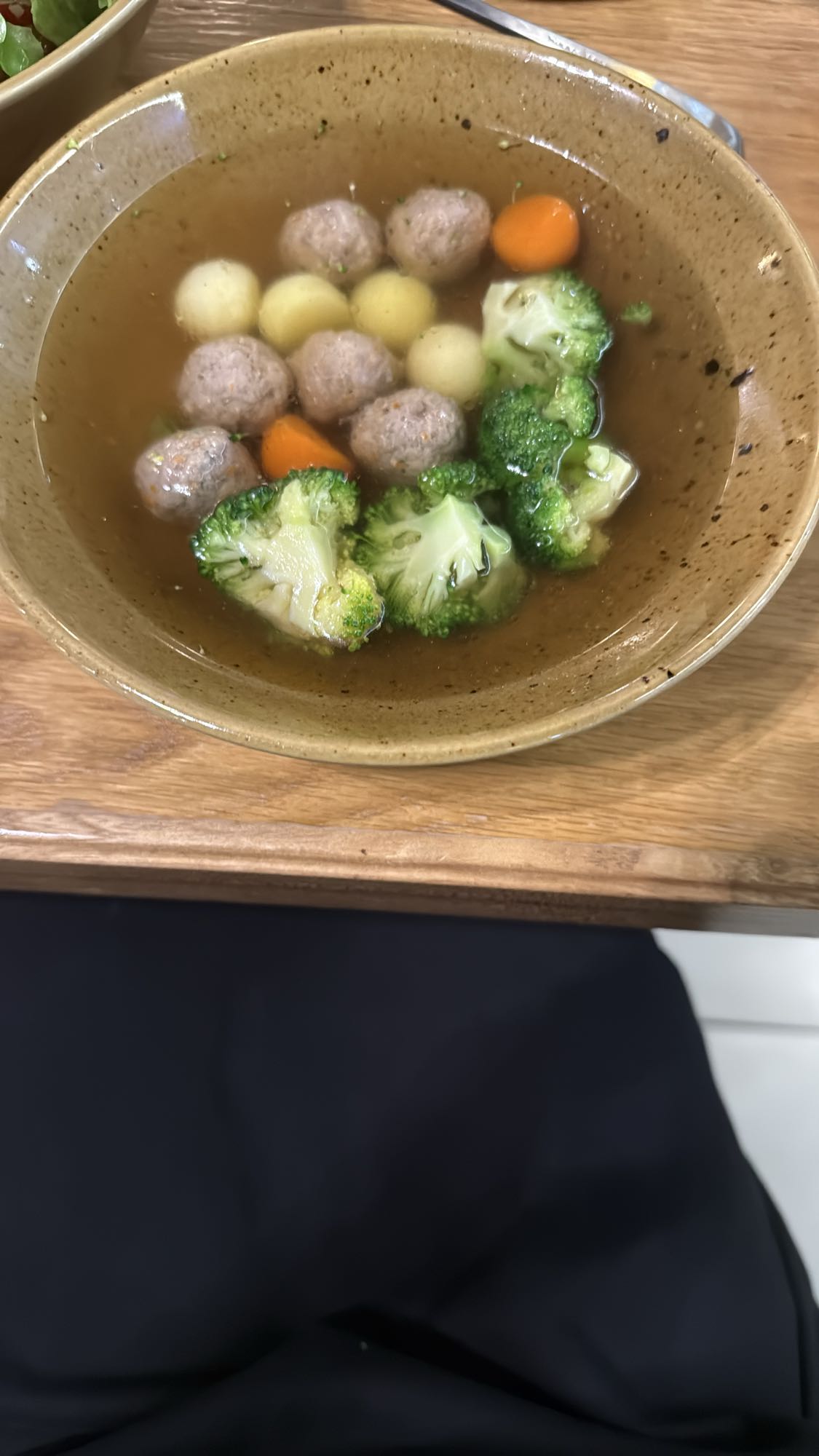 Суп с фрикадельками