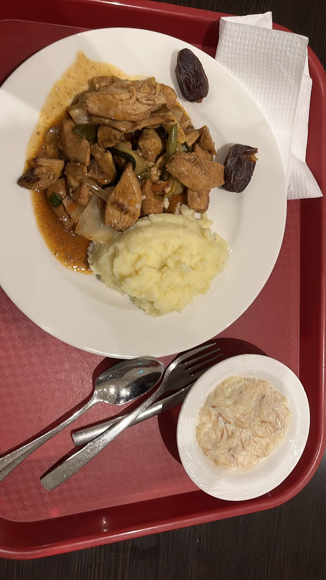 Chicken with Mashed Potatoes