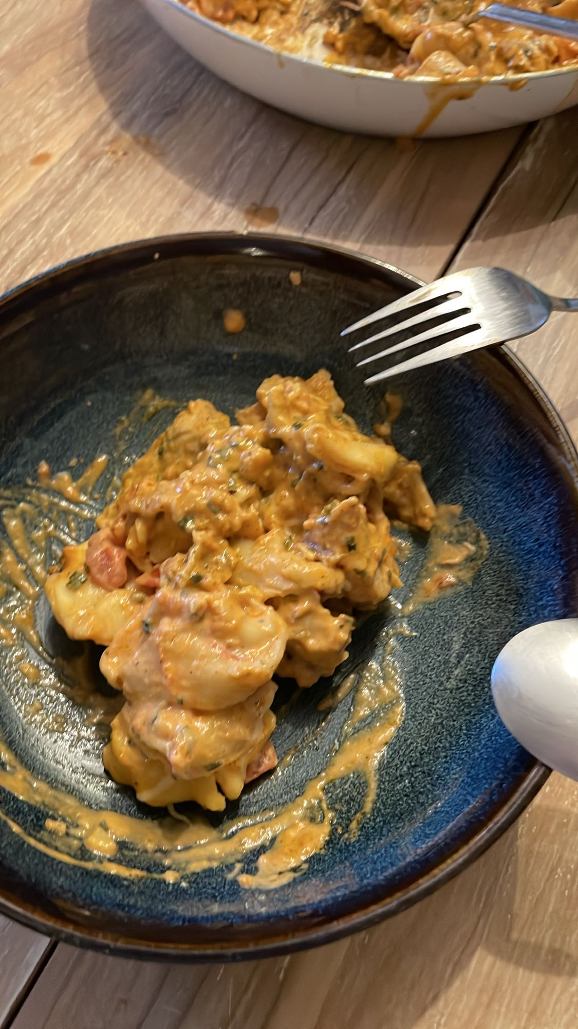 Cremige Hähnchenpfanne