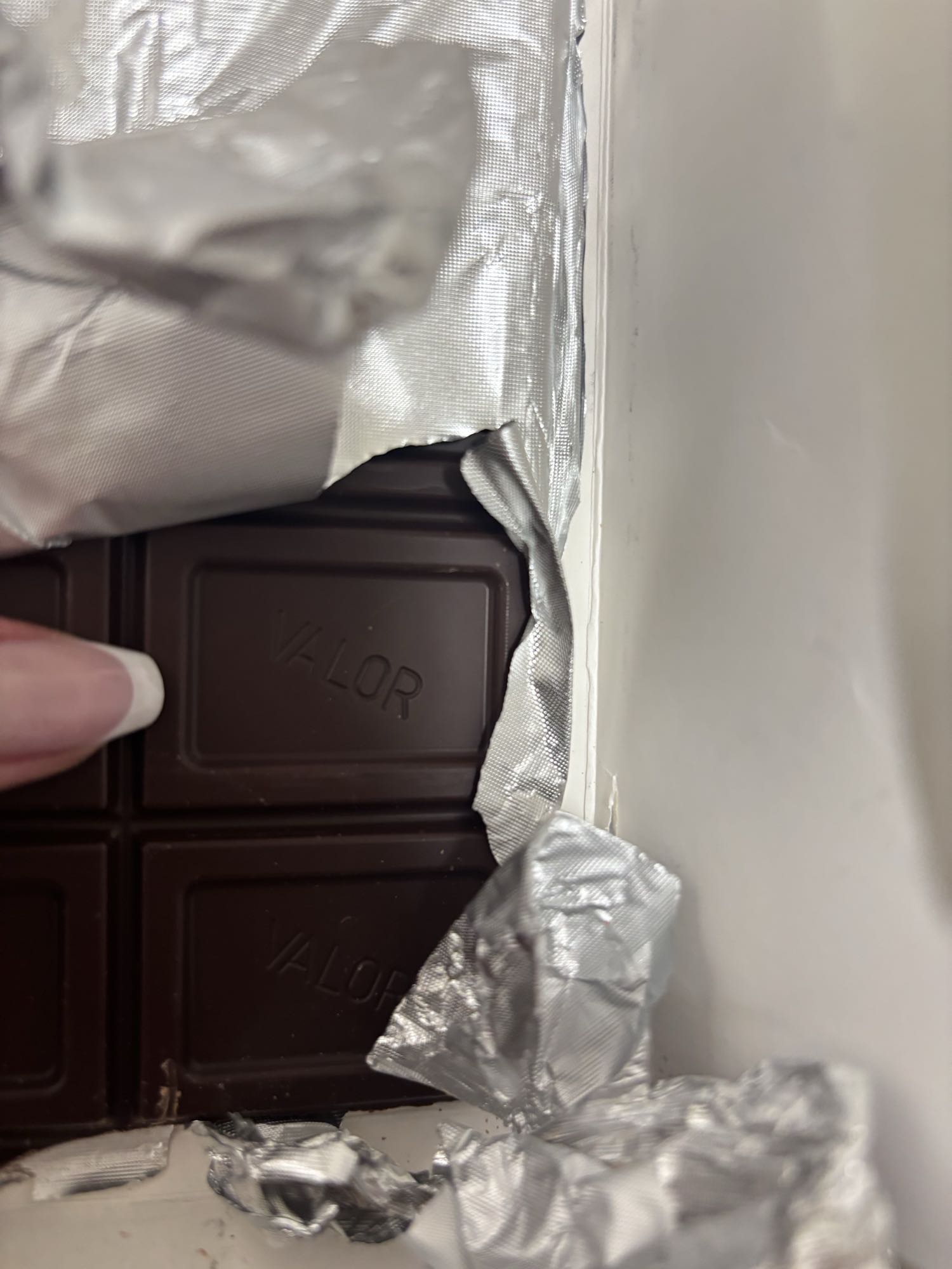 Chocolate negro Valor