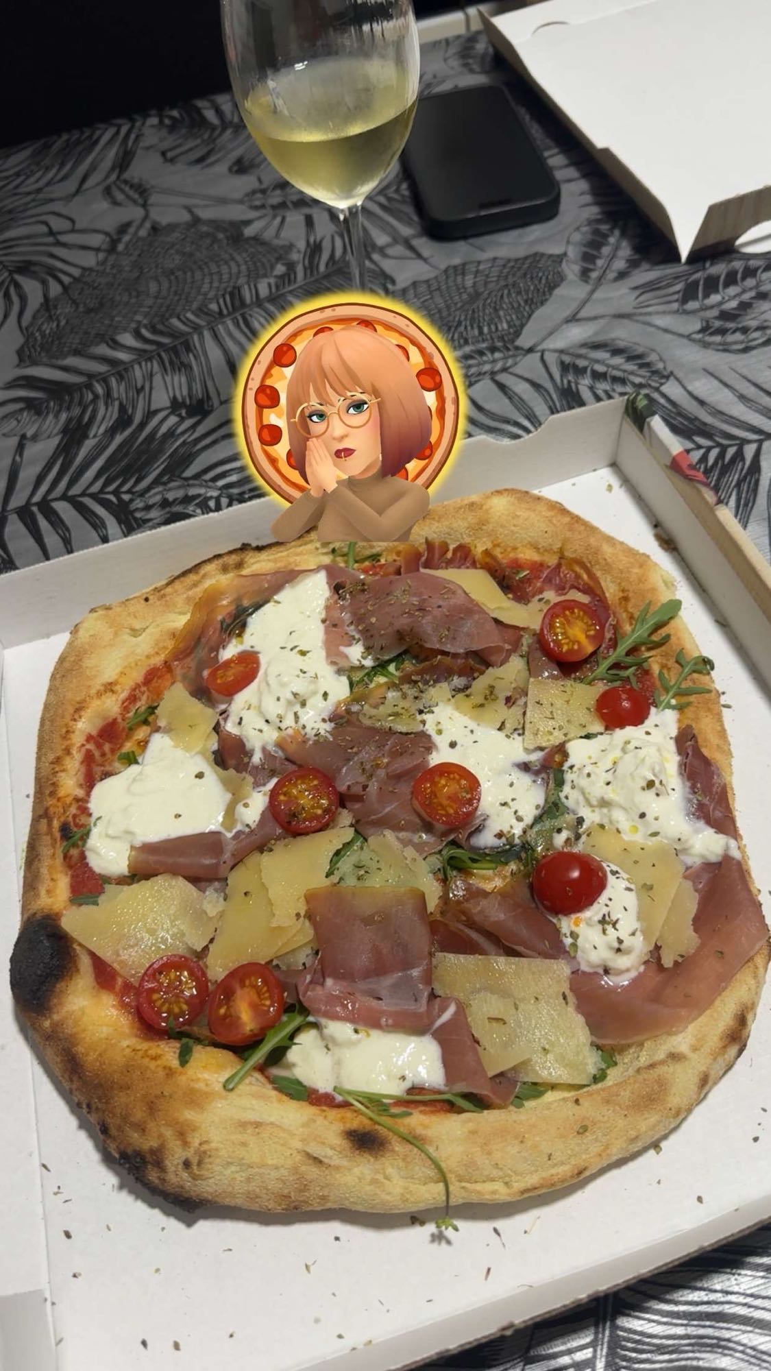 Pizza italienne gourmande