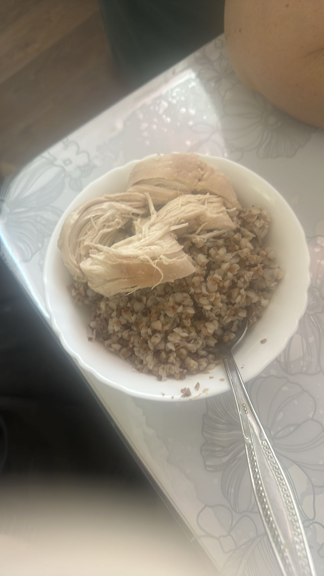 Гречка с курицей