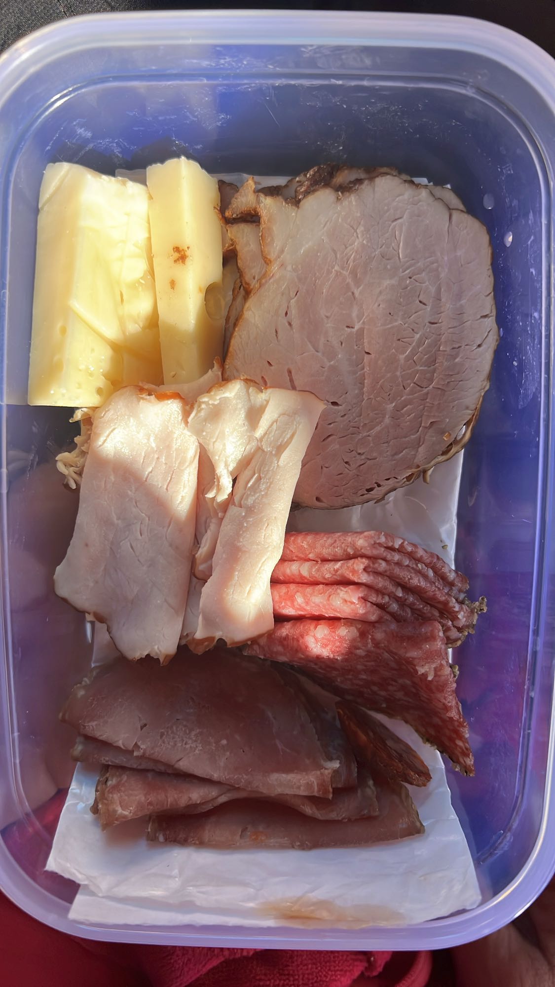 Zestaw mięsno-serowy