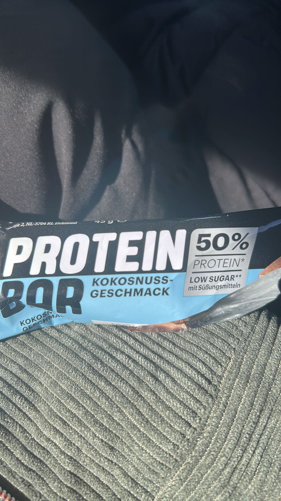 Proteinriegel Kokosnuss