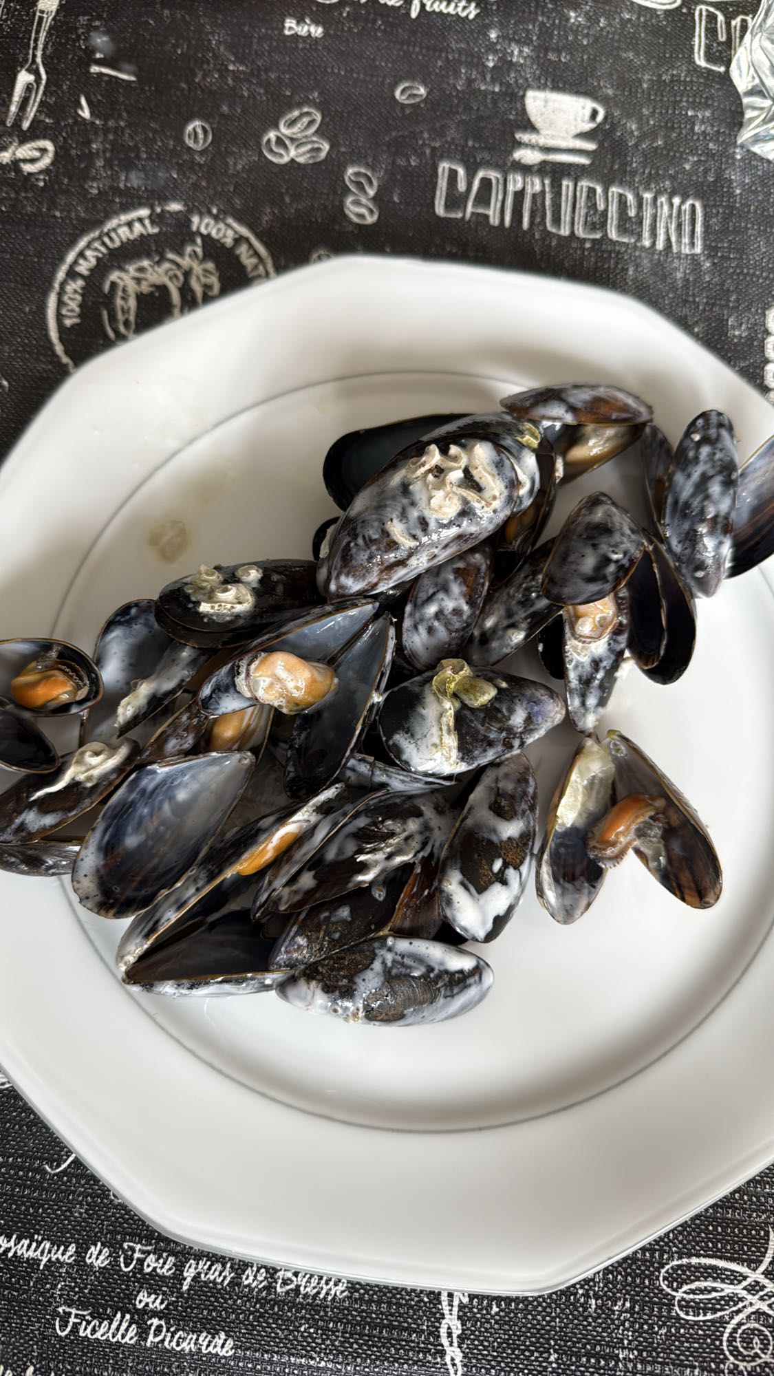 Moules à la crème
