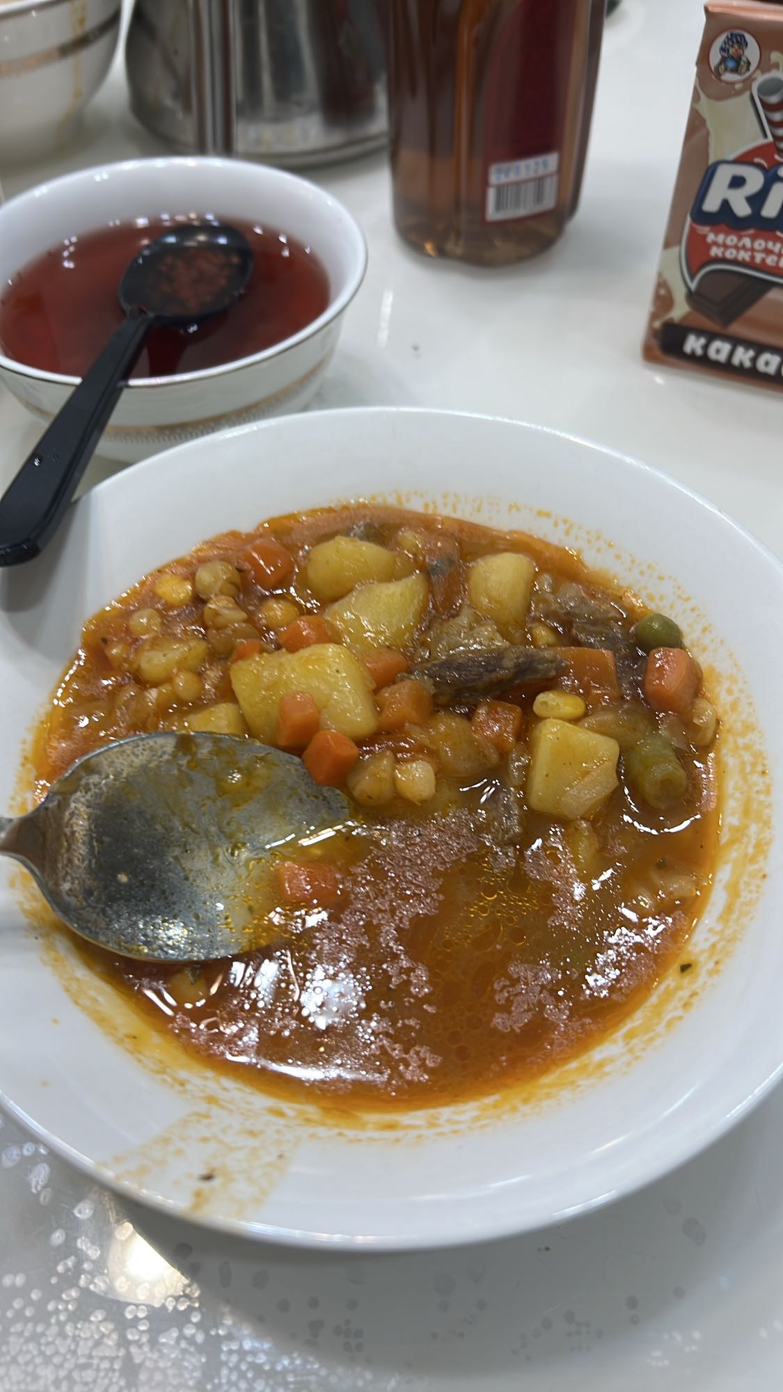 Тушеное мясо с овощами