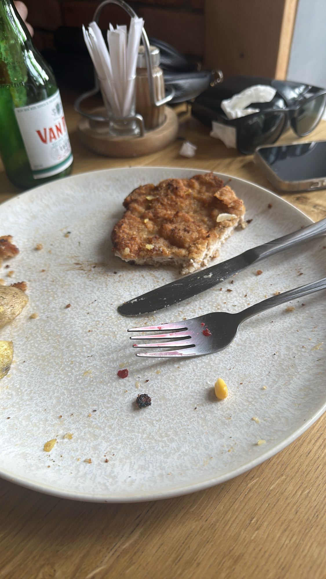 Kotlet schabowy z ziemniakami