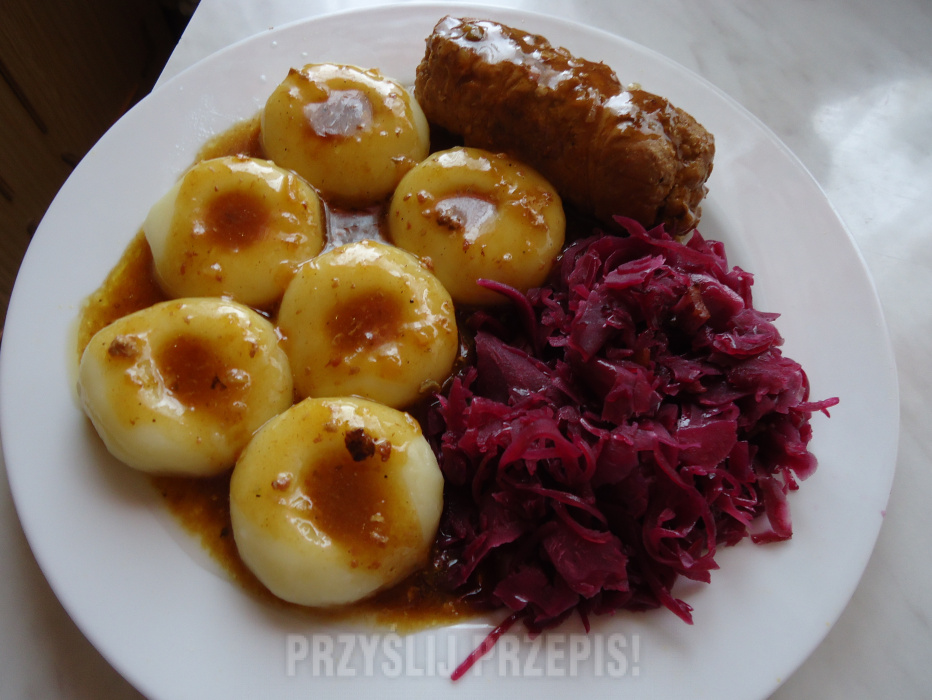 Potato Dumplings with Meat