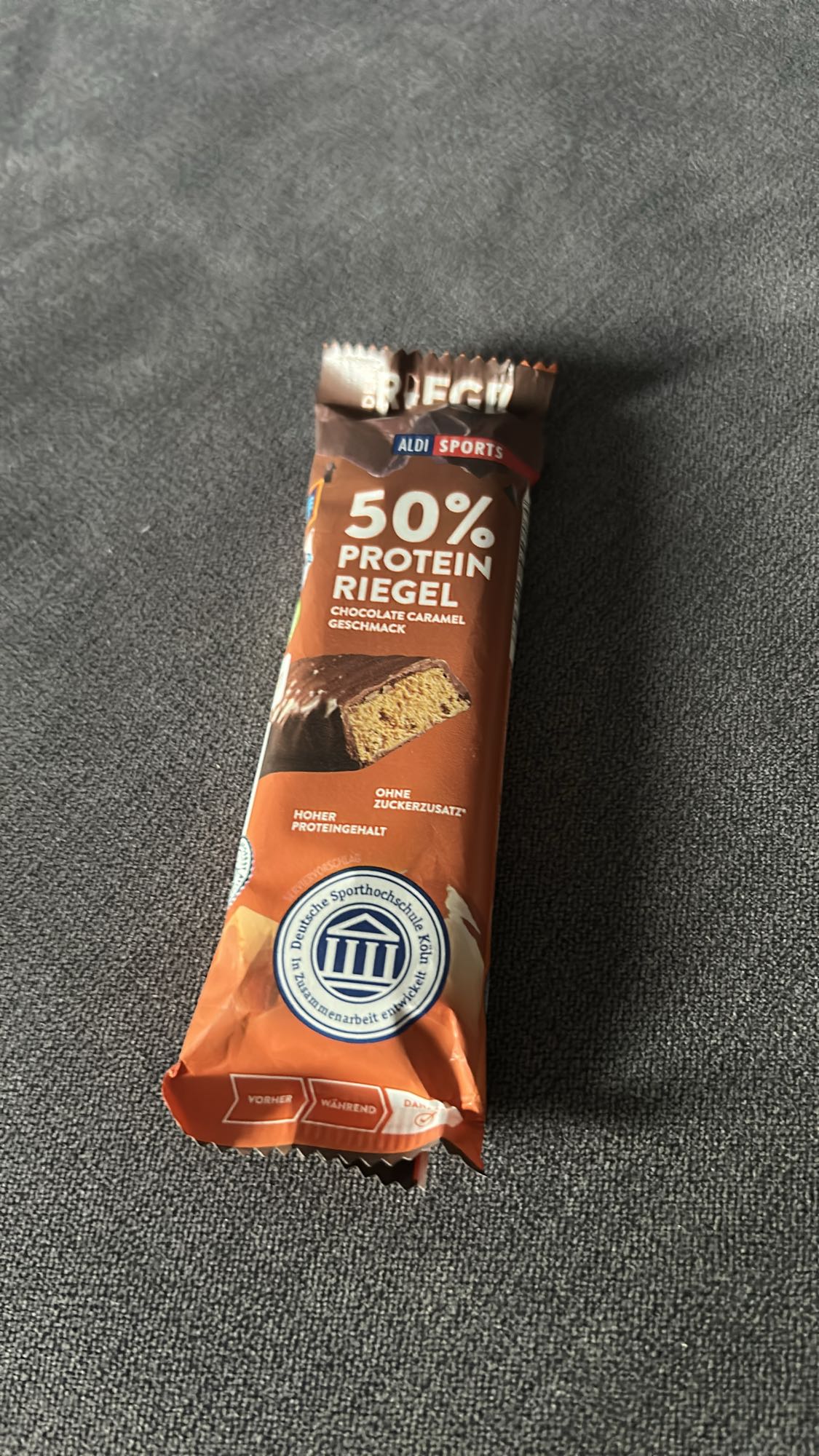Protein Riegel Schoko-Karamell