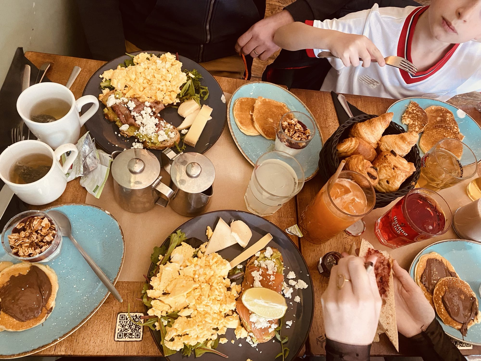 Petit-déjeuner gourmand