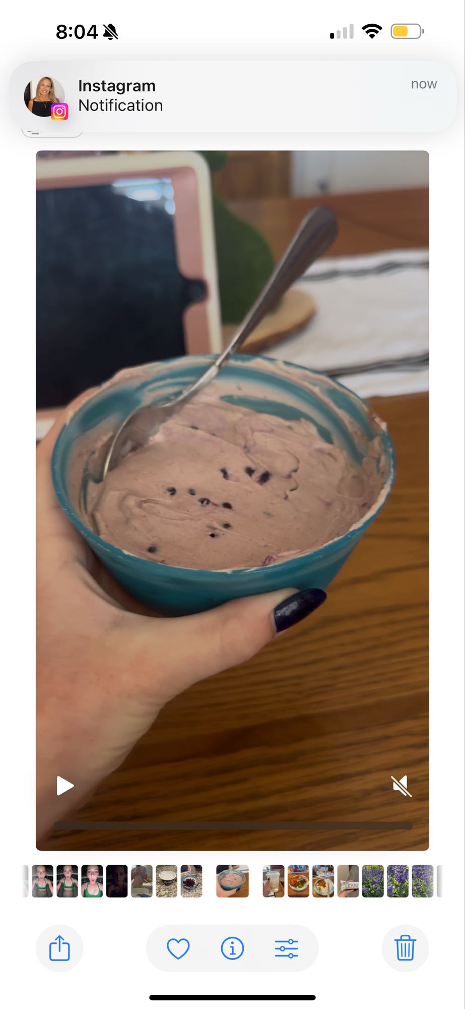 Berry Protein Yogurt