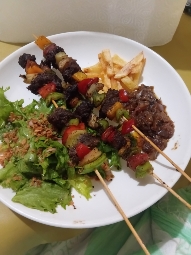 Brochettes de bœuf