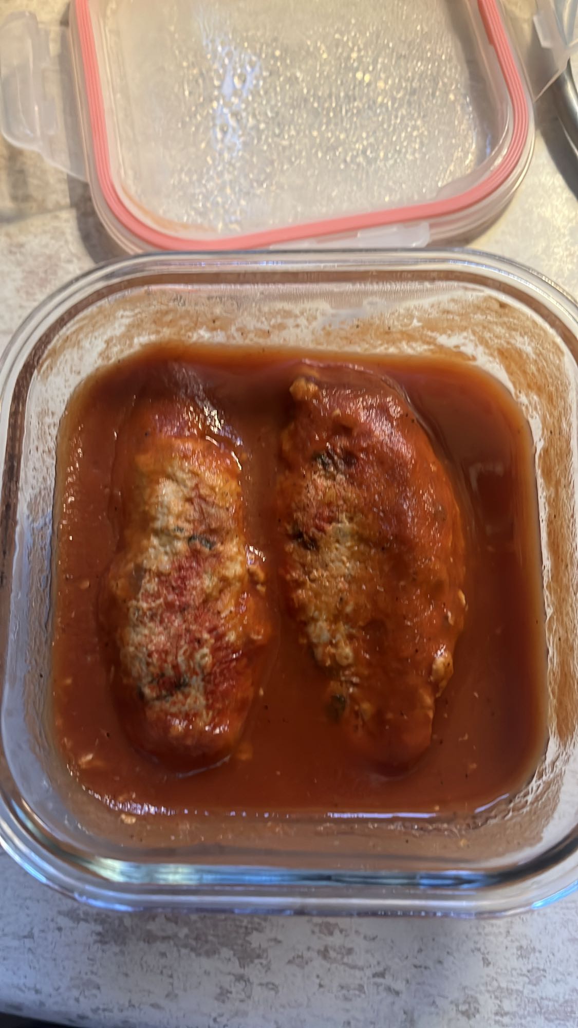 Roladki w sosie pomidorowym