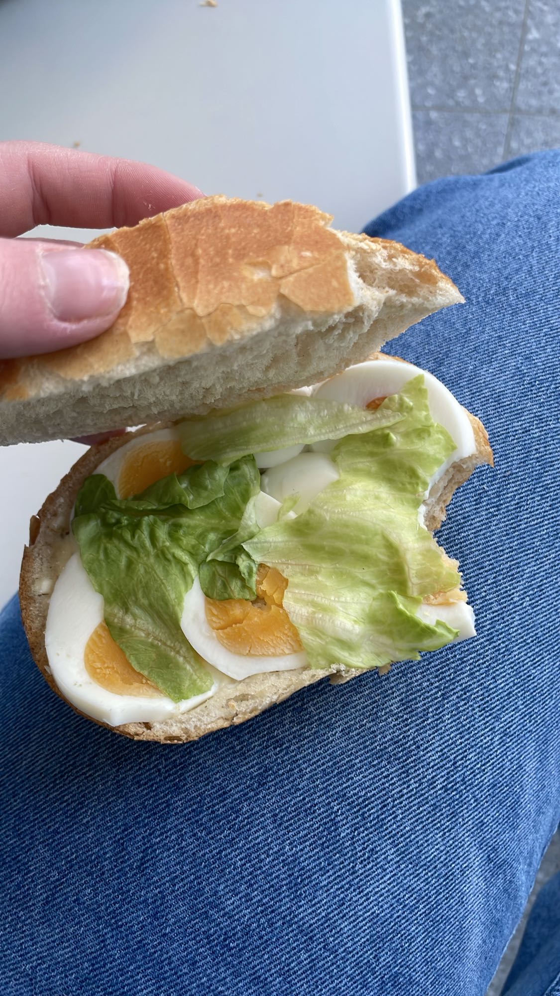 Eierbrötchen