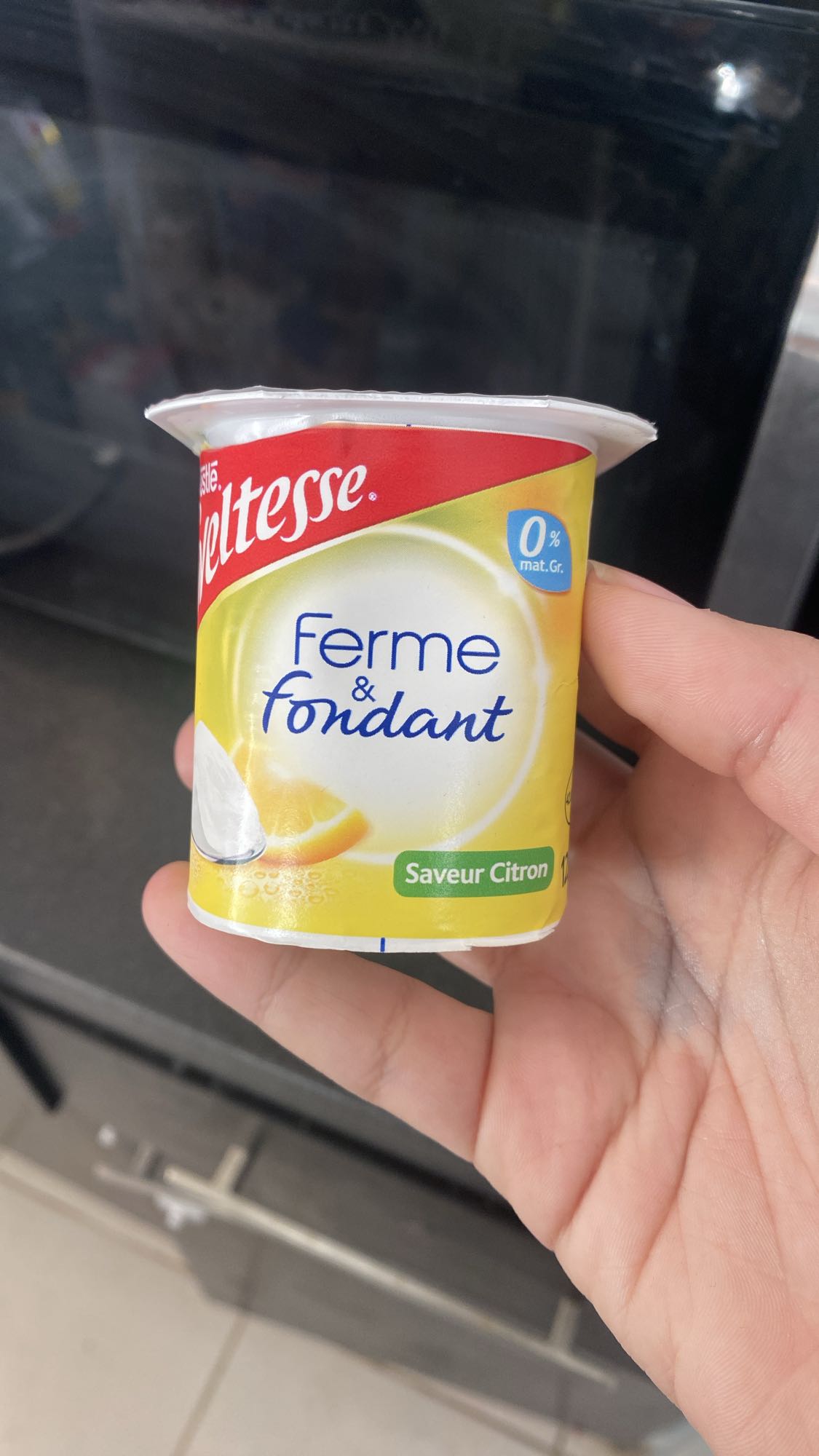 Yaourt saveur citron