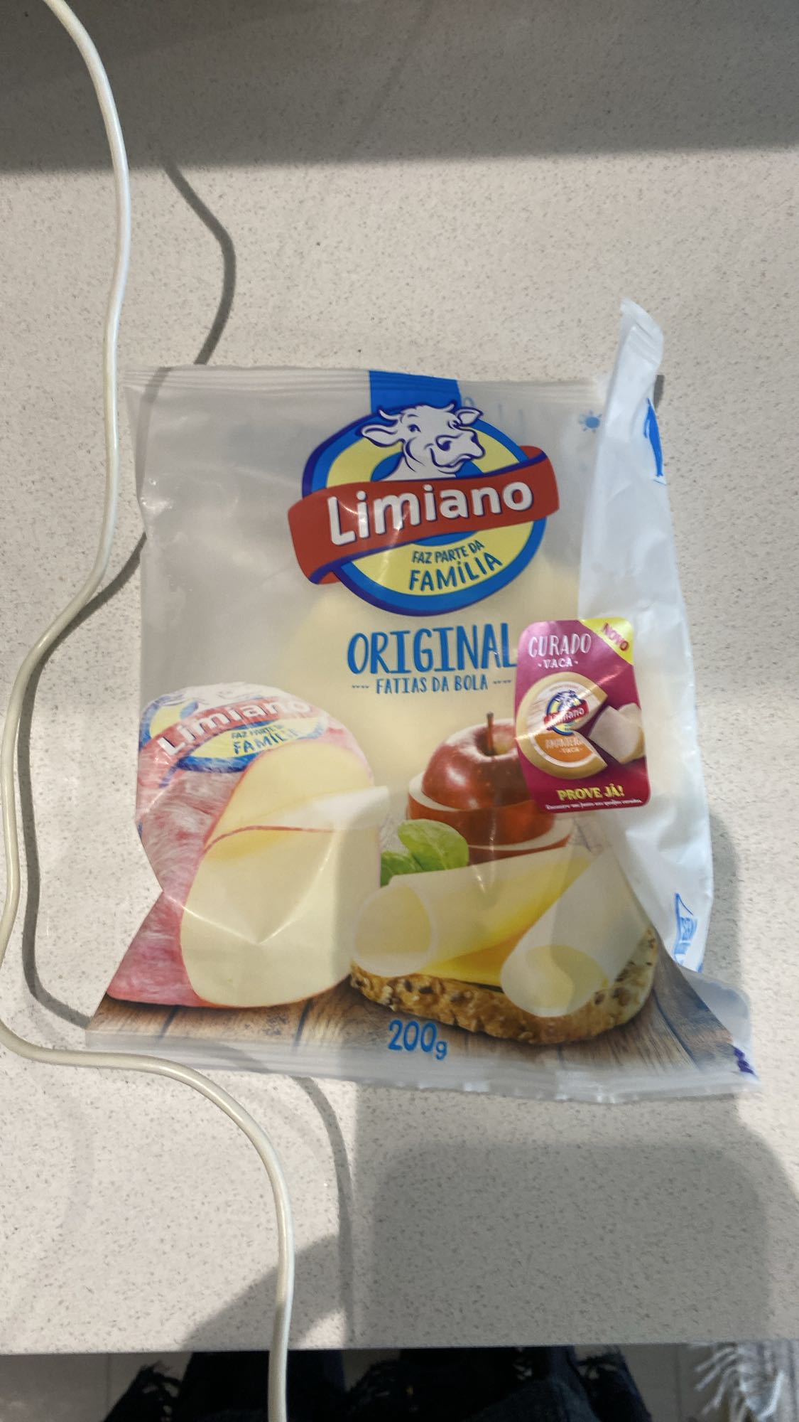 Queijo Limiano Fatiado