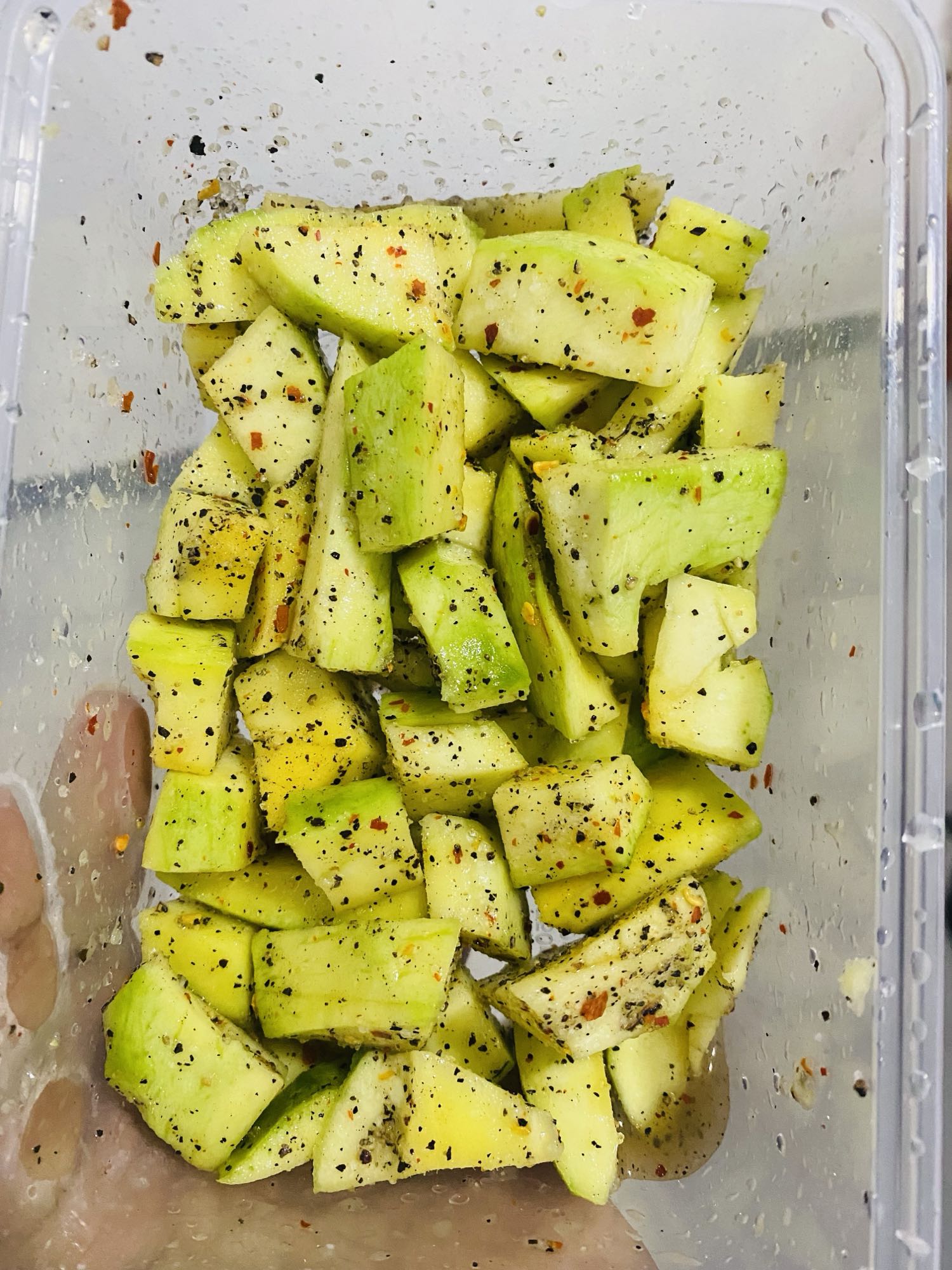 Spiced Raw Mango Salad