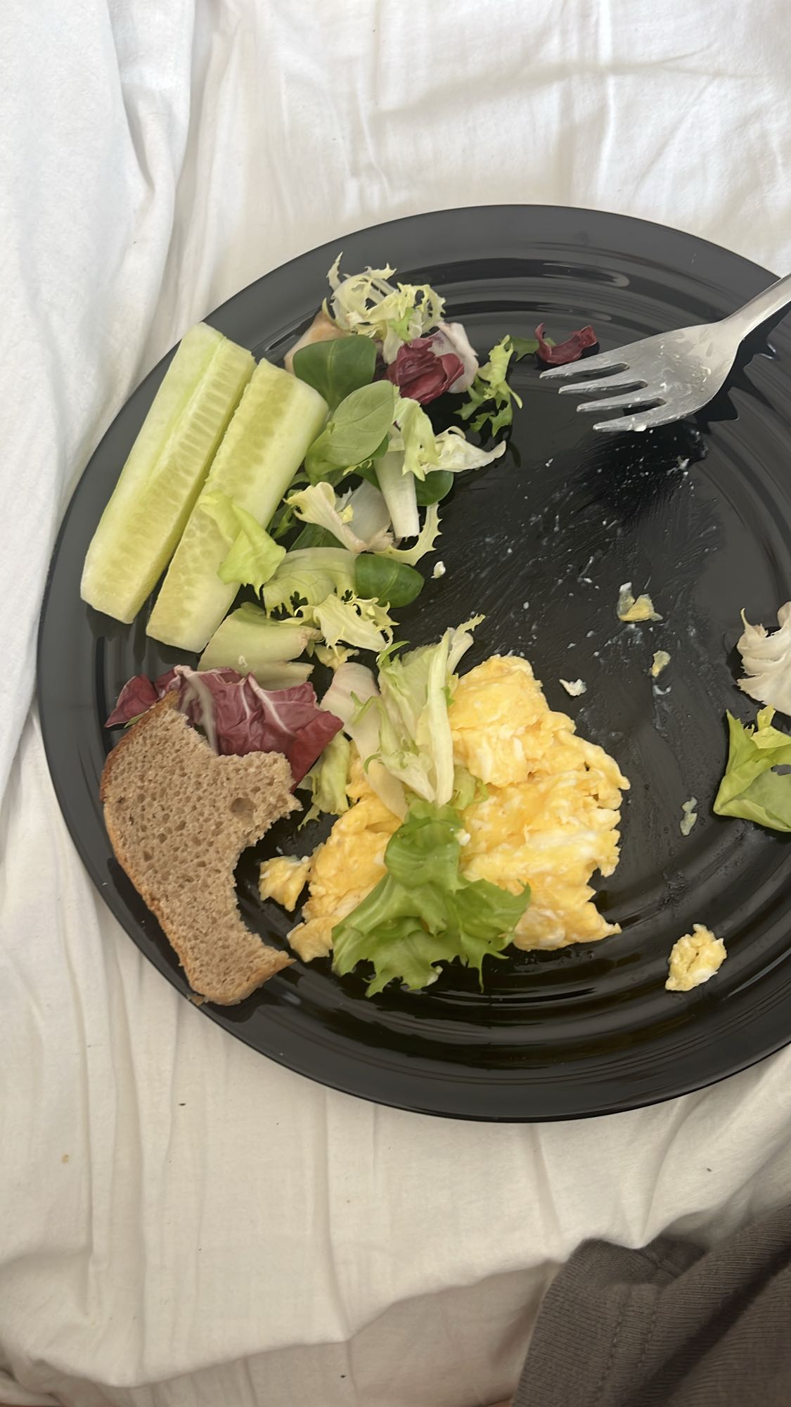 Jajecznica z warzywami