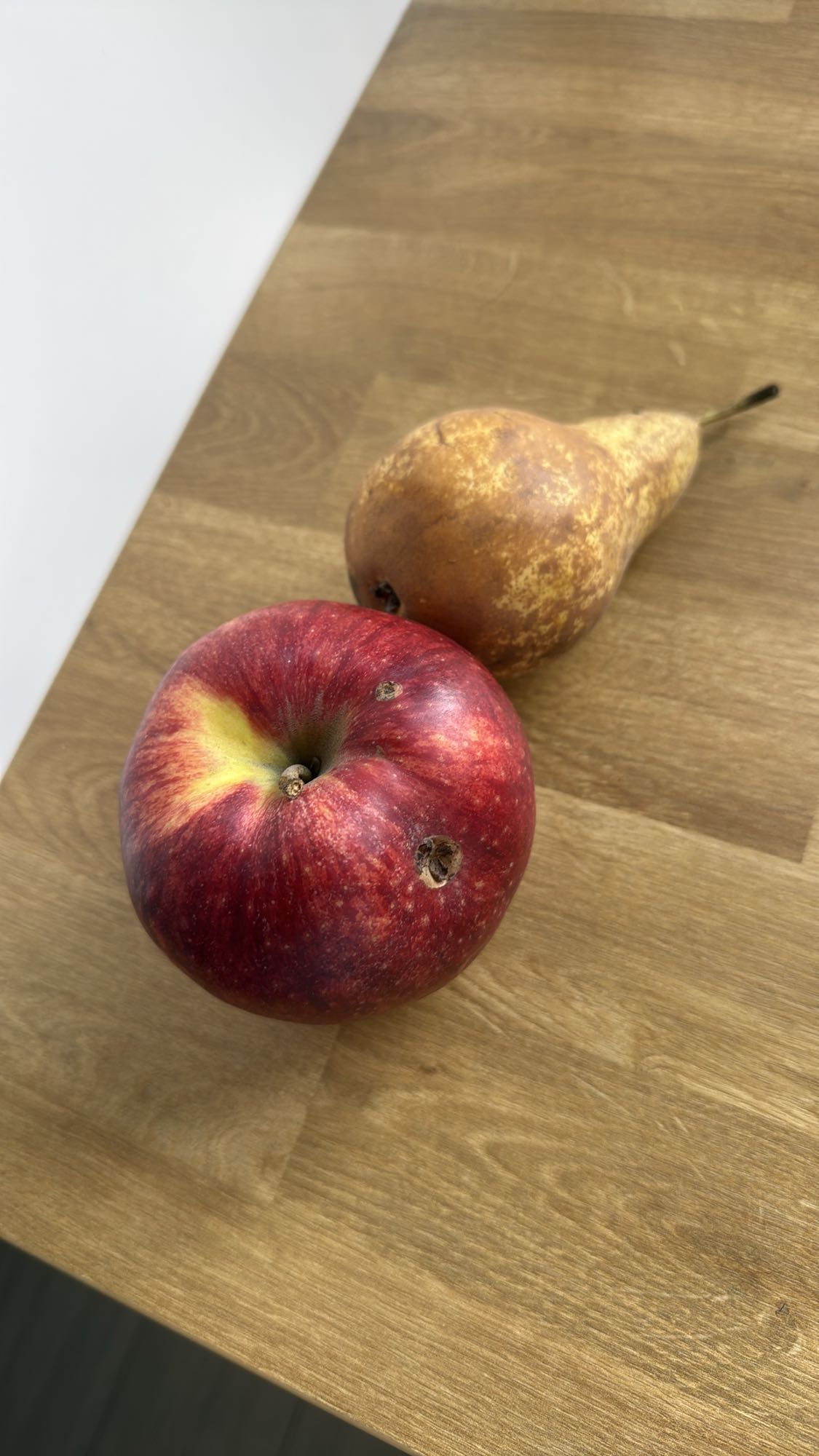 Jabłko i gruszka