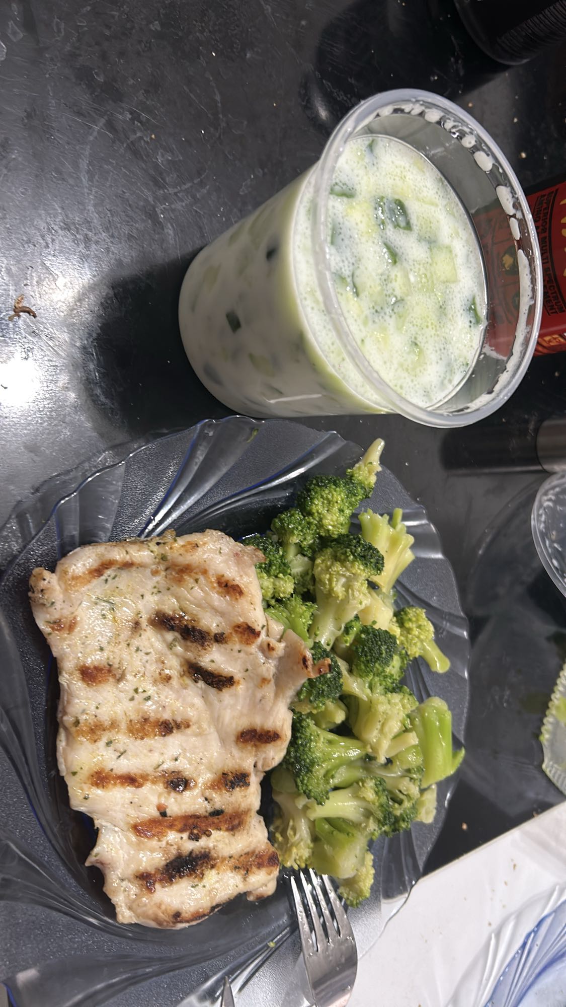 Grilled Chicken with Broccoli