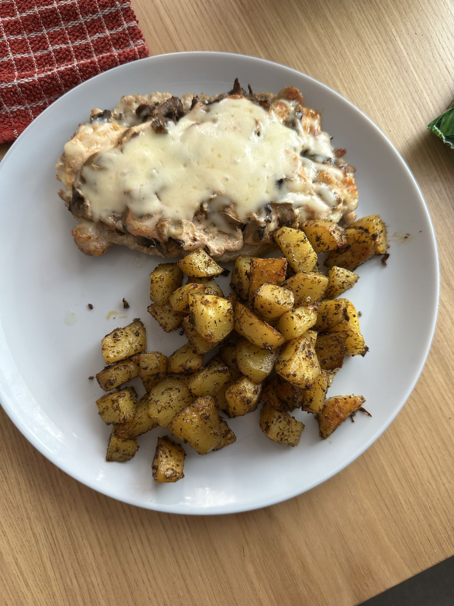 Kurczak zapiekany z serem