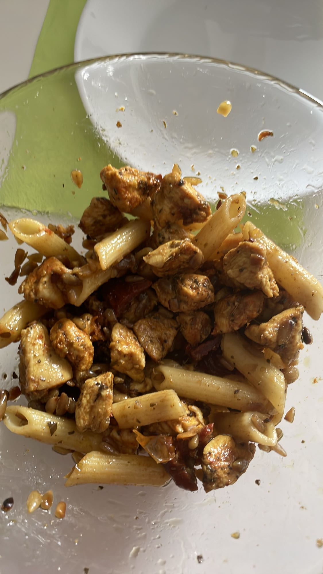 Makaron z kurczakiem