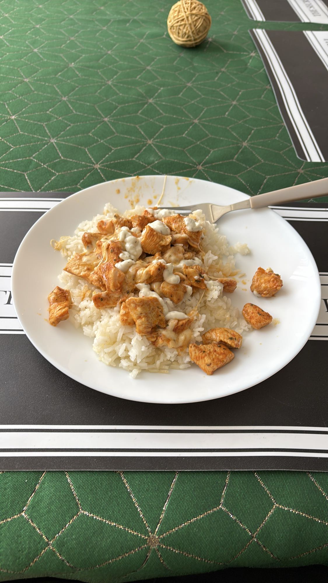 Kurczak z ryżem