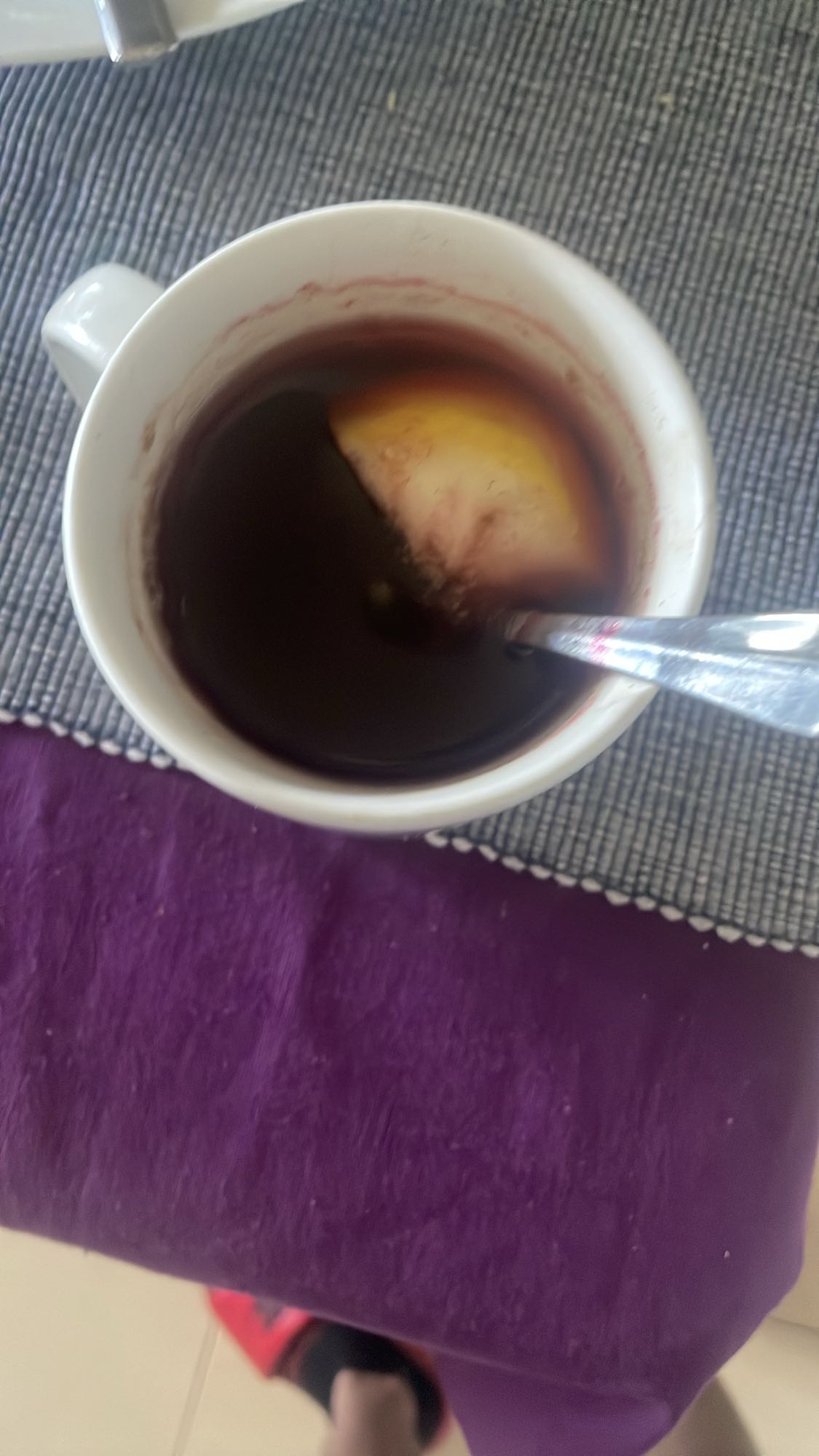 Té con limón