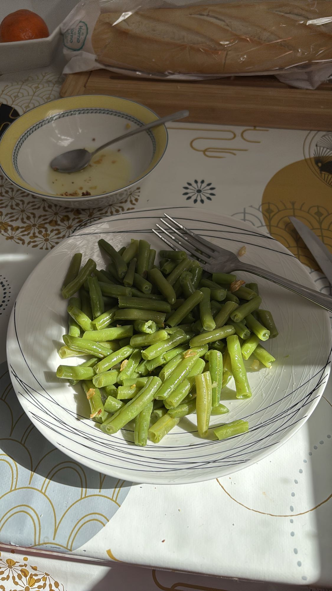 Judías verdes salteadas