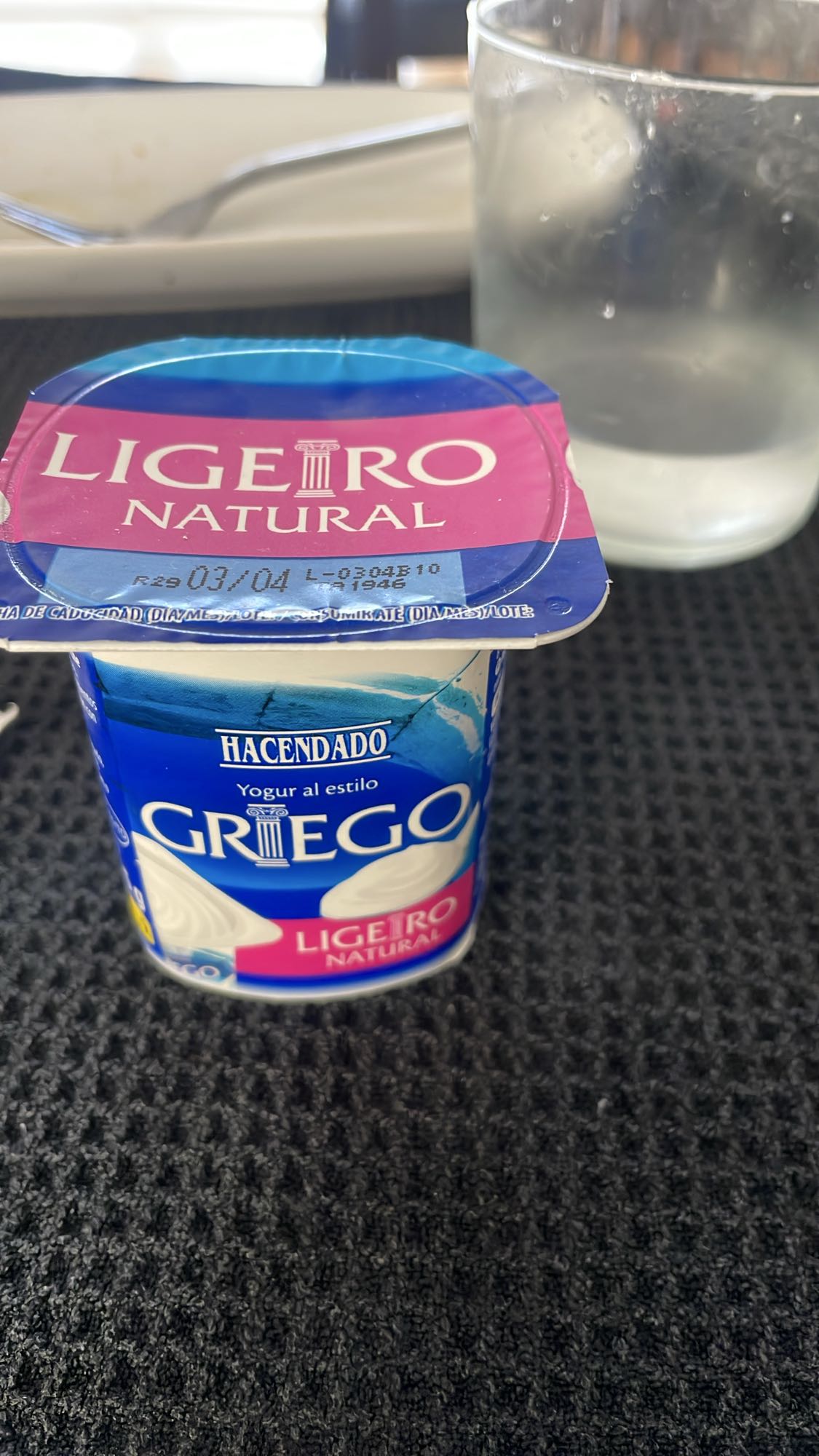 Yogur griego ligero