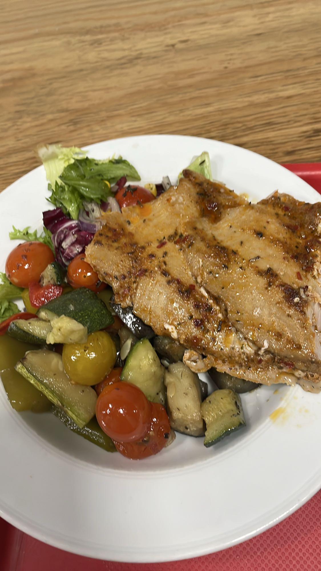 Pescado a la parrilla