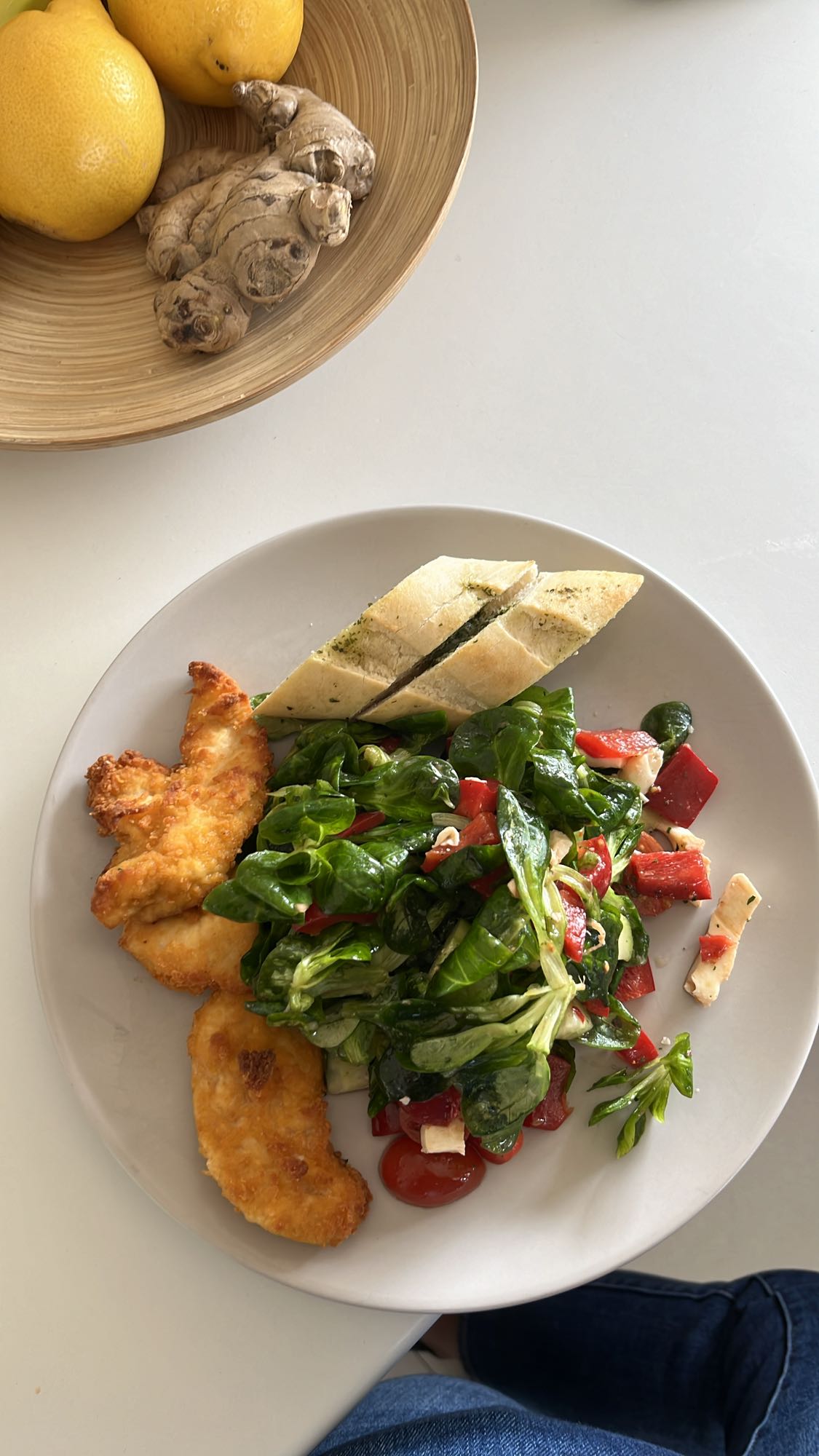 Sałatka z kurczakiem