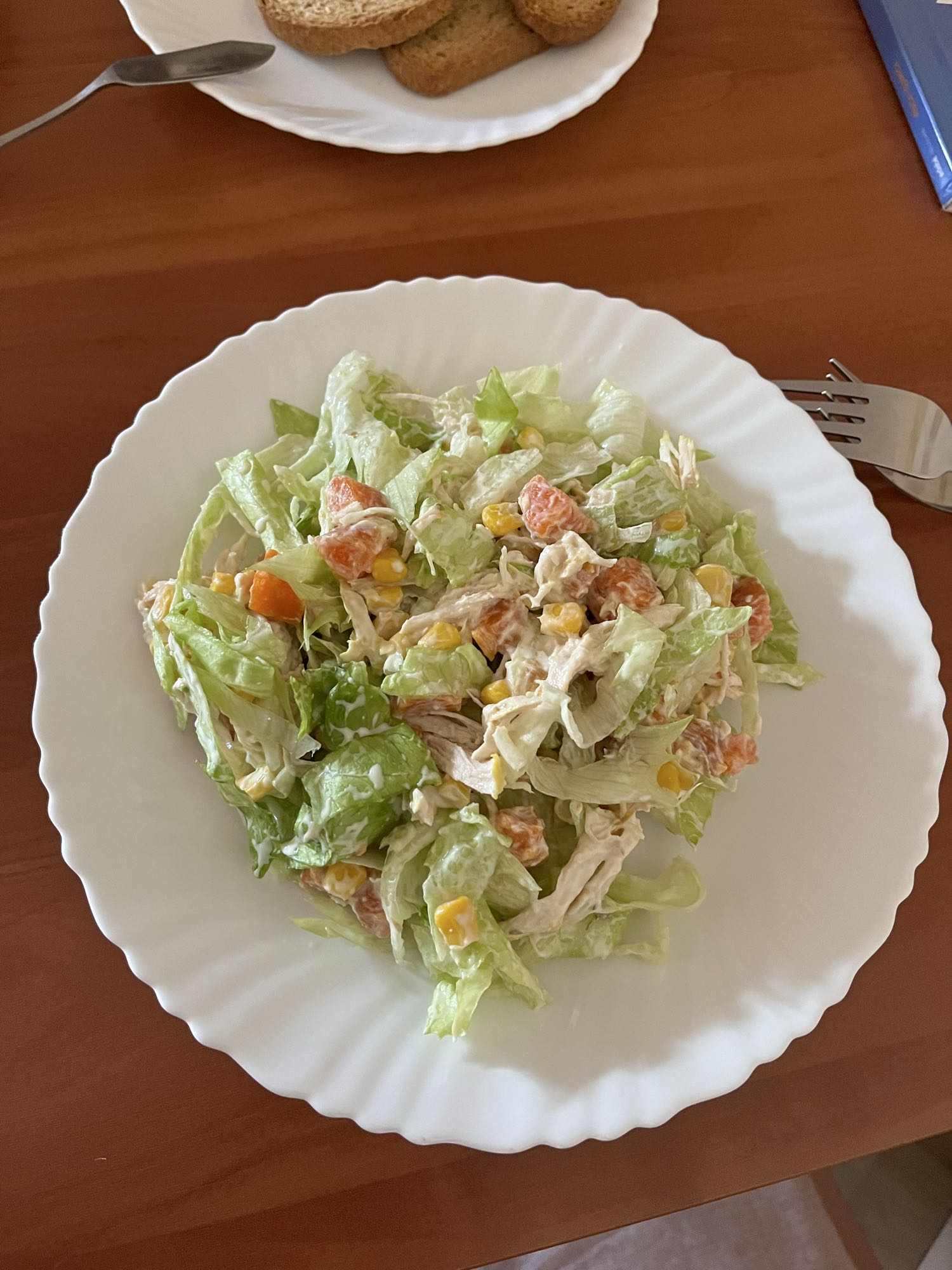Ensalada de pollo