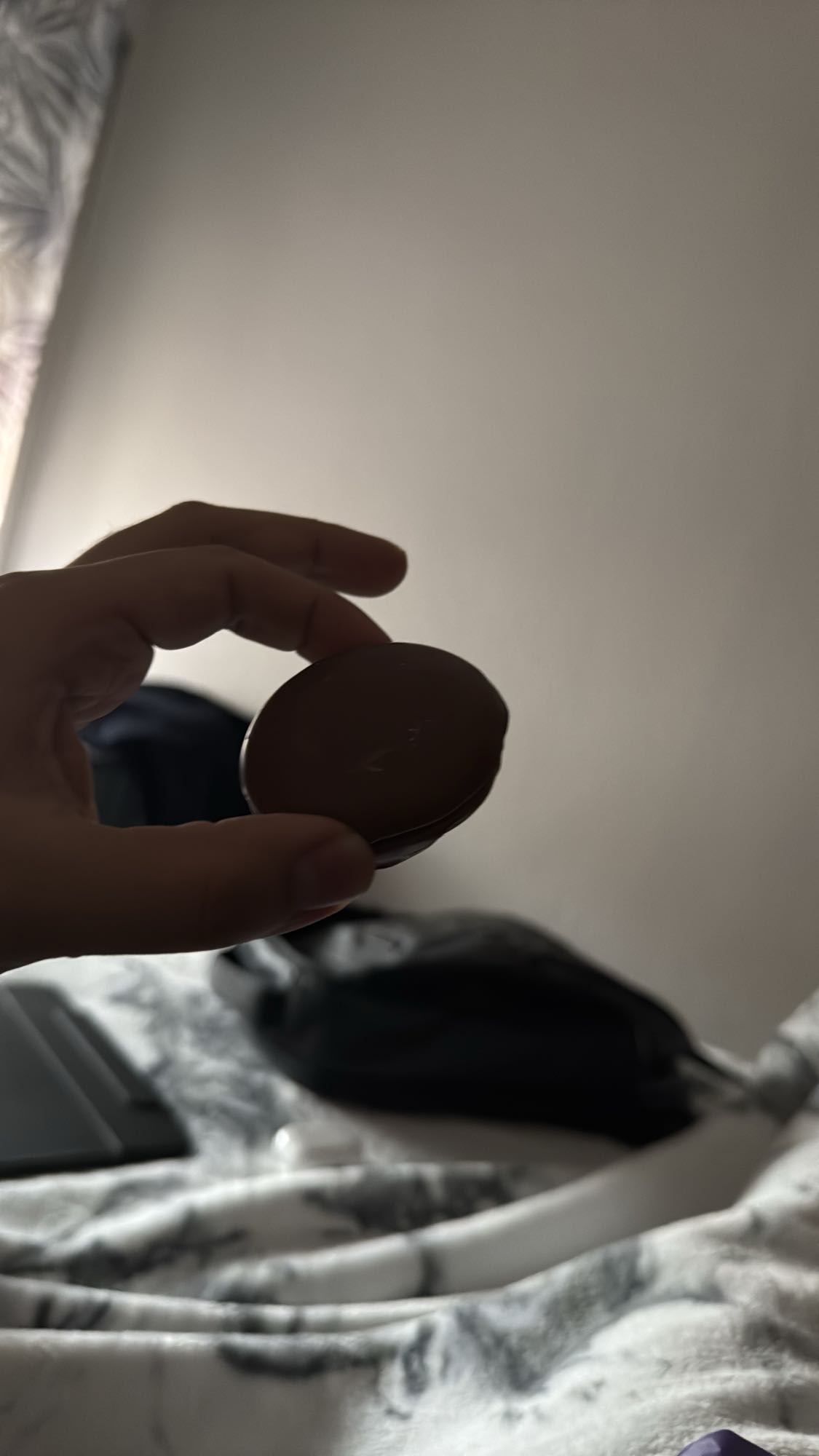 Galleta cubierta de chocolate