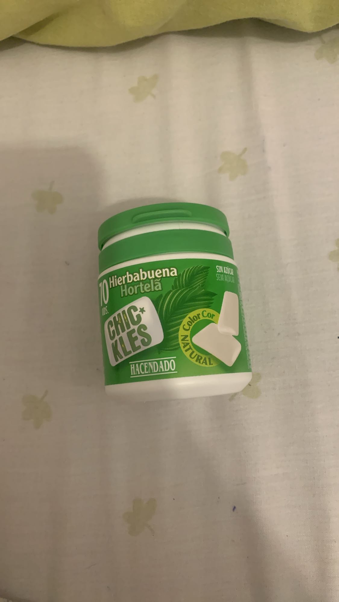 Chicle hierbabuena